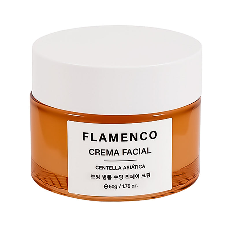 Crema Facial Centella Asiática (Fórmula Coreana) - Flamenco®