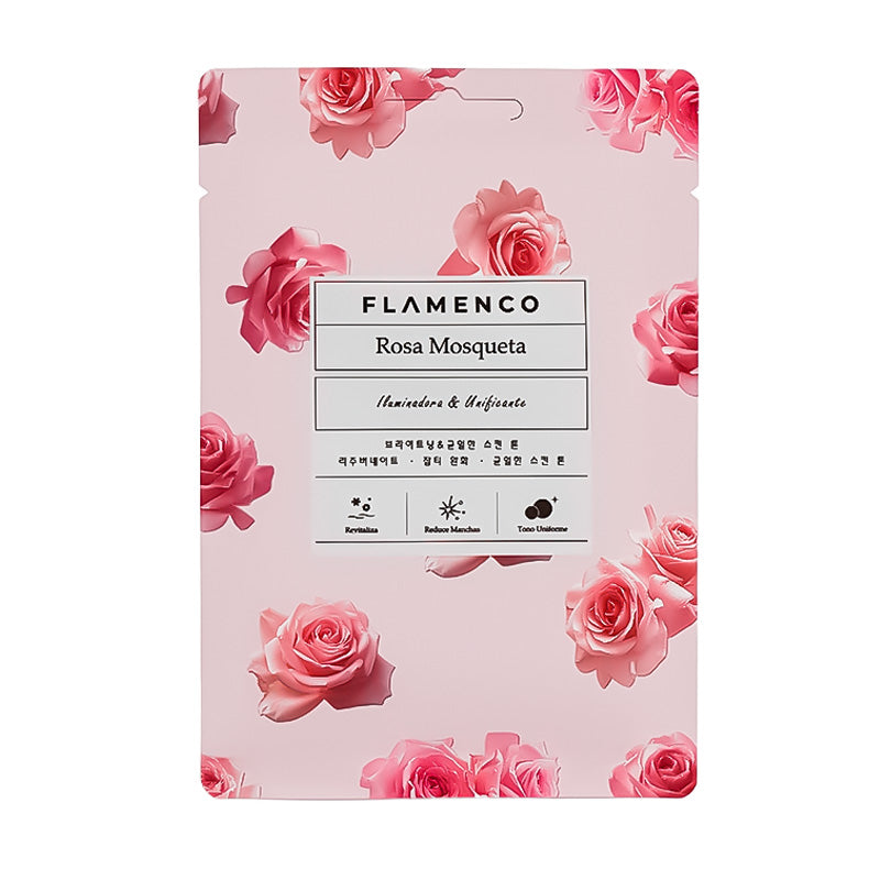 Mascarilla Facial Rosa Mosqueta - Flamenco®