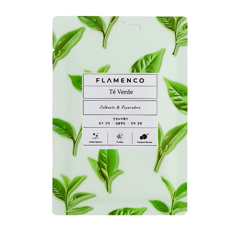 Mascarilla Facial Té Verde - FLAMENCO®
